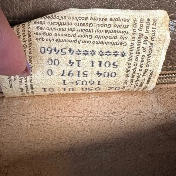 Authentic Vintage Gucci Brown GG Canvas Shoulder Bag Crossbody - Picture 7 of 14